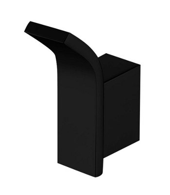 Aquarius FT Single Robe Hook Matt Black