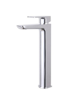 Aquarius Hydro Tall Mono Basin Mixer Tap in Chrome