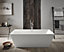 Aquarius Kruze Luxury 1700 x 800MM Freestanding Acrylic Bath AQKR17X8FSB