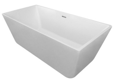 Aquarius Kruze Luxury 1700 x 800MM Freestanding Acrylic Bath AQKR17X8FSB