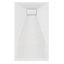 Aquarius LevAqua Natural 700 x 1200mm White Rectangle Polymarble Textured Shower Tray AQLAN12070W