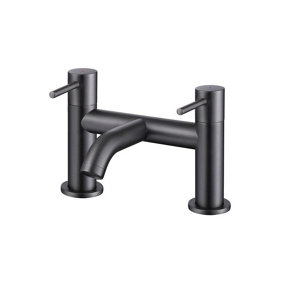 Aquarius RF-Series Bath Filler Mixer Tap Gunmetal Grey