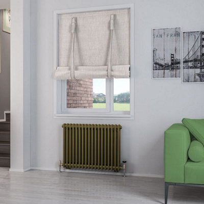 Aquarius Rivassa 2 Column Radiator 600mm X 833mm Bronze AQ810248 At B&Q