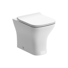 Aquarius Sequoia Back To Wall Toilet With Slim Soft Close Seat AQSQ0172