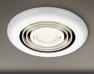 Aquarius Tornado Inline Fan For Wet Rooms Warm White LED Showerlight AQ338C