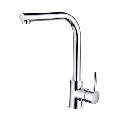 Aquarius TrueCook Series 4 Chrome Pull Out Single Lever Kitchen Mixer Tap AQTK004