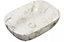 Aquarius V-Series 4 Luxury 0TH Vessel Wash Bowl 460mm White Marble Effect