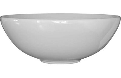 Aquarius V-Series 5 Round 0TH Vessel Wash Bowl 410mm White