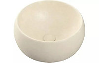 Aquarius V-Series 6 Luxury 0TH Vessel Wash Bowl 400mm Stone Effect