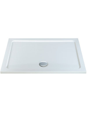 Aquarius Vital 1000 x 800mm Rectangle Shower Tray and Waste AQVT.SOY