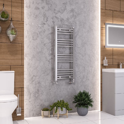 Aquarius Wendover Straight Multirail Towel Radiator 1000mm x 400mm Chrome AQ41.0007