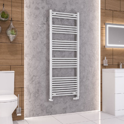 Aquarius Wendover Straight Multirail Towel Radiator 1600mm x 600mm White AQ41.0024