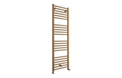 Aquarius Zanelli Brushed Bronze Towel Radiator 1600 x 500mm