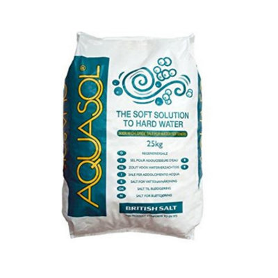 AQUASOL Salt Tablets 1 x 25kg Bag for Water Softeners