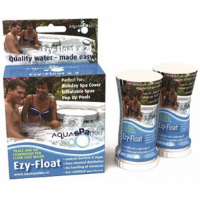 AquaSPArkle - Ezy-Float 1 X 2 x 80g Slow chlorine release dispenser