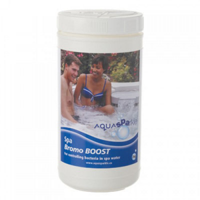 AQUASPARKLE SPA BROMO BOOST 1 X 1kg Bromine increaser Bromo+ DIY at B&Q