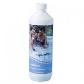 AquaSPArkle  Spa FoamAway 6 X 1 litre antifoam foam remover anti foam  hot tub