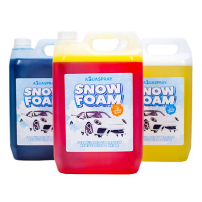 Aquaspray Snow Foam Car Wash Detergent (5 litres) Citrus Blast