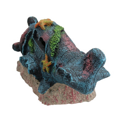 Photo inspiration: Visual Reference: Aquatic Aquarium Deco Led Crashed Airlplane Fish Tank Ornament 9X10X18Cm