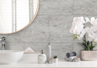 Aquawall Boston (8 pack) Bathroom Wall Panels - Offer includes 2 tubes of adhesive Price Comparisons | Compare The Build