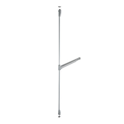 AR8800 3 Point Locking Touch Bar Panic Bolt - Satin Stainless Steel