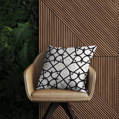 Arabic Style Pattern Outdoor Cushion 60cm x 60cm