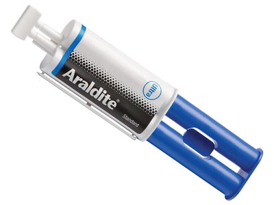 Araldite Standard Epoxy Syringe 24ml for Strong Bonding and Repairs