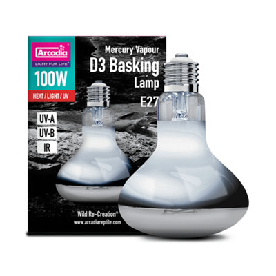 Arcadia D3 UV Basking Lamp 100w Price Comparisons | Compare The Build
