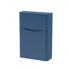 Arch Floor Standing WC Unit (Toilet Pan & Concealed Cistern Not Included), 550mm - Satin Blue - Balterley
