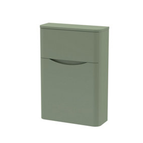 Arch Floor Standing WC Unit (Toilet Pan & Concealed Cistern Not Included), 550mm - Satin Green - Balterley
