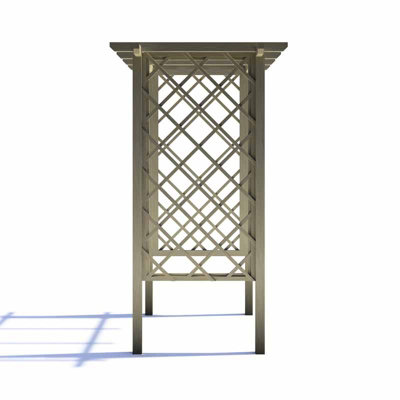 Arch Trellis Pergola 4 x 3 Feet Pressure Treated Wooden Arches - L137.8 x W173 x H242.6 cm - 4