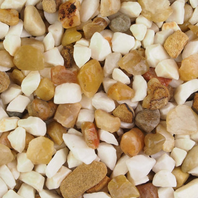 Arctic Champagne 20mm Decorative Garden Aggregates Borders Paths Driveways Yards Landscaping 800kg