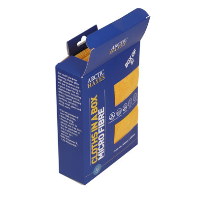 Arctic Hayes MFCBOX5 Multi-purpose Microfibre Cleaning Cloths Box 0f 5 - 5