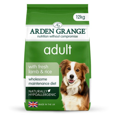 Arden Grange Adult Rich In Fresh Lamb & Rice 12kg