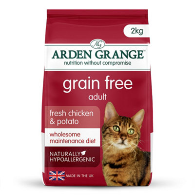 Arden Grange Grain Free Adult Cat Fresh Chicken & Potato 2kg