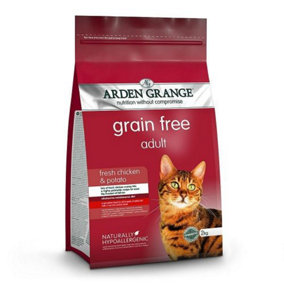 Arden Grange Grain Free Adult Cat Fresh Chicken & Potato 2kg