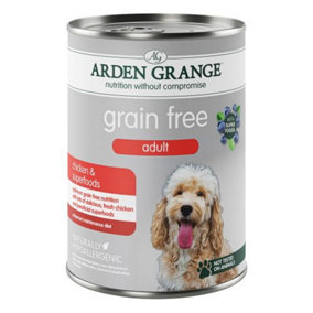 Arden Grange Grain Free Adult Chicken & Superfoods 395g x 6