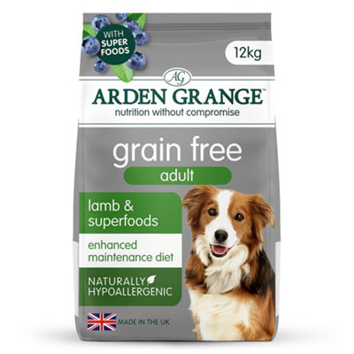 Arden Grange Grain Free Adult Lamb & Superfoods 12kg