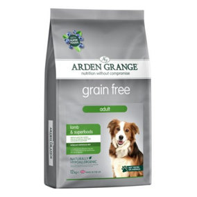 Arden Grange Grain Free Adult Lamb & Superfoods 12kg
