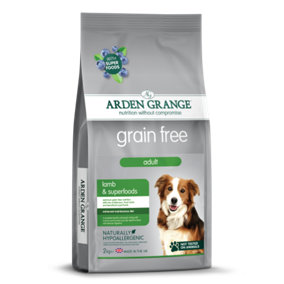 Arden Grange Grain Free Adult Lamb & Superfoods 2kg