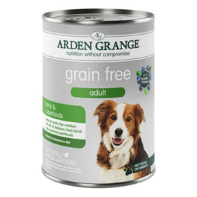 Arden Grange Grain Free Adult Lamb & Superfoods 395g x 6