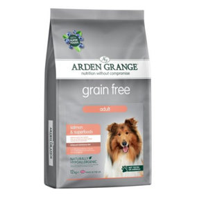 Arden Grange Grain Free Adult Salmon & Superfoods 12kg
