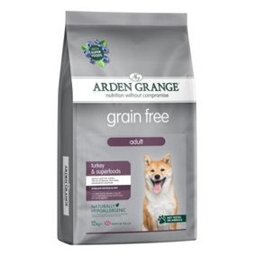 Arden Grange Grain Free Adult Turkey & Superfoods 12kg