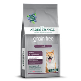 Arden Grange Grain Free Adult Turkey & Superfoods 2kg