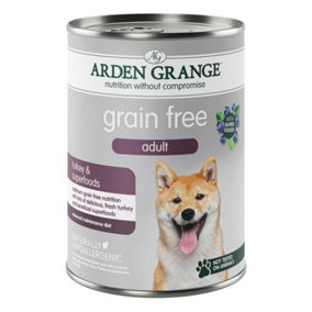 Arden Grange Grain Free Adult Turkey & Superfoods 395g x 6