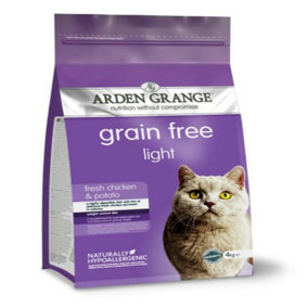 Arden Grange Grain Free Cat Light Fresh Chicken & Potato 4kg