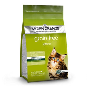 Arden Grange Grain Free Kitten Fresh Chicken & Potato 2kg