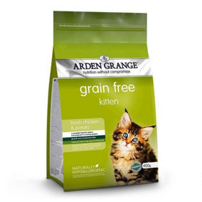 Arden Grange Grain Free Kitten Fresh Chicken & Potato 400g x 6