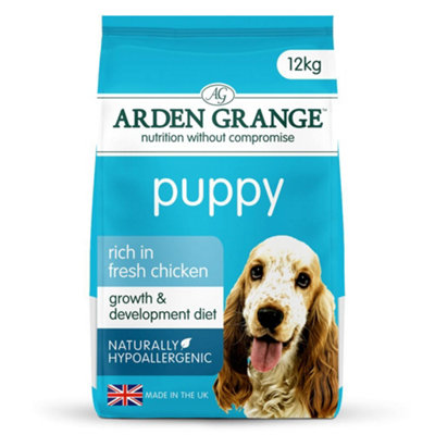 Arden Grange Puppy/Junior Rich In Fresh Chicken 12kg