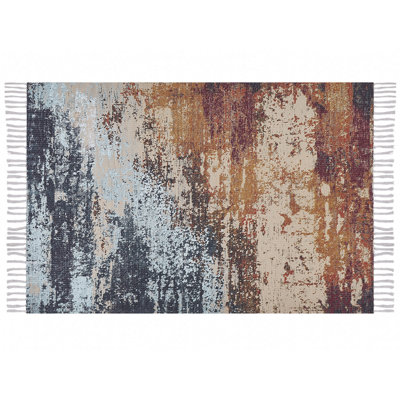 Area Rug 150 x 230 cm Multicolour GERMENCIK | DIY at B&Q